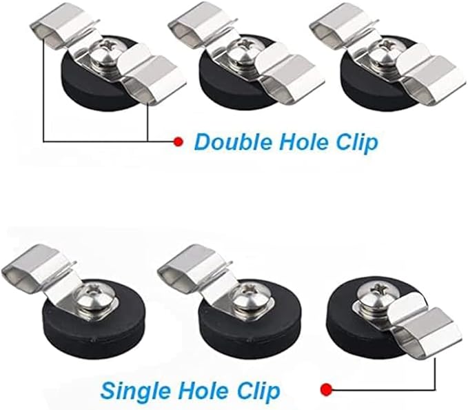 Heavy Duty Magnetic Cable Holder Clips, Anti-Scratch Magnetic Cord Organizer, Anti-Slip Strong Magnet Cable Clips, Wire Holder for Joyroom, Car, Garage, Office, Patio, Computer 6 PCS