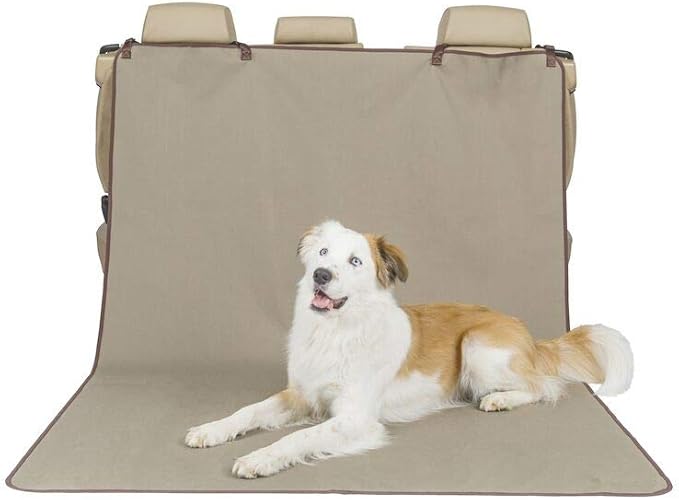 PetSafe Happy Ride Waterproof Cargo Area Cover for Dogs and Pets - Fits Cars, Trucks and SUVs - Waterproof Area Protection - Tan