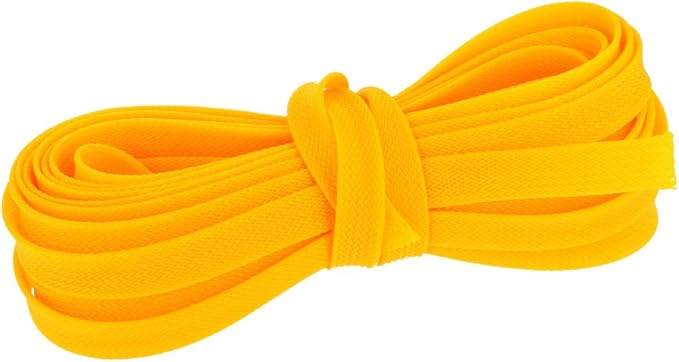 Aicosineg Cable Sleeve Braided Sleeving PET Wire Loom Tubing Cable 32.81ft-4/9inch Wrap Protector for HiFi Audio and Video Headphone Cable Protect Wires from Chewing of Pets Yellow