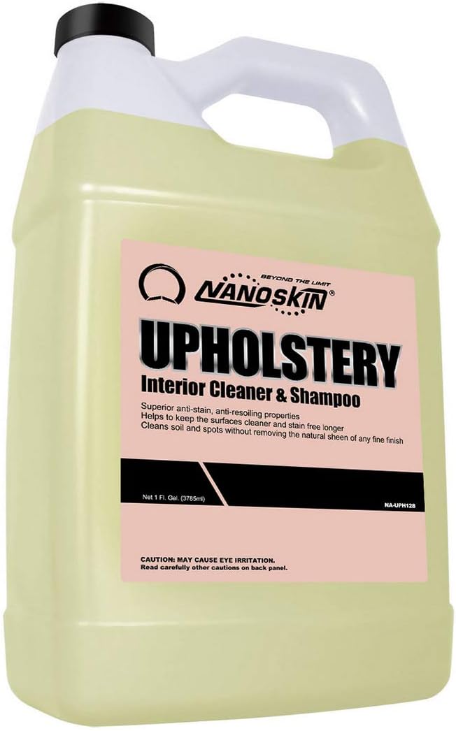 Nanoskin UPHOLSTERY Interior Cleaner and Shampoo [NA-UPH128], 1 Gallons