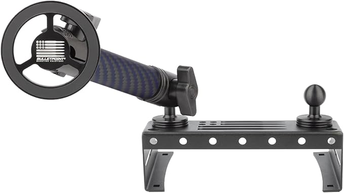 Bulletpoint Metal Dash Mount Phone Holder Compatible with 2015-2020 Ford F150 & 2017-2022 F250/F350 Super Duty - Dual 20mm Ball Dash F150 Phone Mount (Magsafe Compatible)