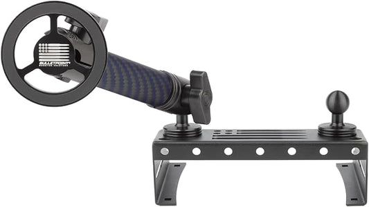 Bulletpoint Metal Dash Mount Phone Holder Compatible with 2015-2020 Ford F150 & 2017-2022 F250/F350 Super Duty - Dual 20mm Ball Dash F150 Phone Mount (Magsafe Compatible)