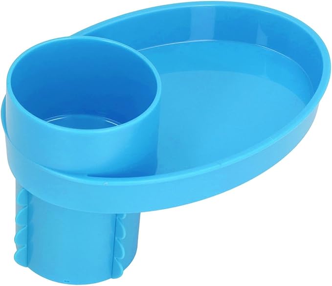 Asixxsix Car Seat Snack Tray, Travel Tray for Kids Car Seat, Stroller, Booster and Anywhere with Cup Holder, Cup Holder Tray for Snacks, Car Seat Tray for Kids Travel, Toddler Road Trip