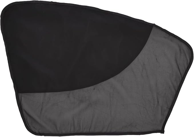 ZATOOTO Car Window Shades Front Window Sun Shade Half Blackout & Half See-Through Car Window Cover for Driver Side Privacy and Visible in One Magnetic Universal for Most Cars for Camp, Travel, Nap
