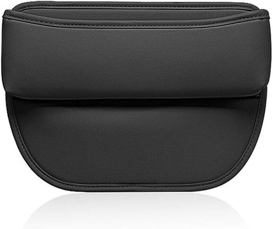 Car Seat Gap Storage Organizer for MINI Countryman One/Cooper/Cooper S Seat Side Gap Filler Leak Proof Storage Organizer Leather Console Side Pocket Storage Box,Black