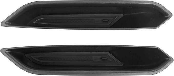 4PCS Door Handle Storage Box for Ford Bronco 2021 2022 2023 2024 2025 Accessories Phone Holder Front and Rear Door Grab Handle Pocket ABS（Not for Sport Model）