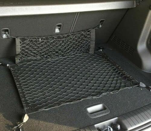Trunk Organizer Cargo Nets for Kia EV6 2022–2025 – Envelope + Floor Style Cargo Nets for SUV Truck – Premium Mesh Car Trunk Organizer Vehicle Carrier Storage – Compatible with EV6