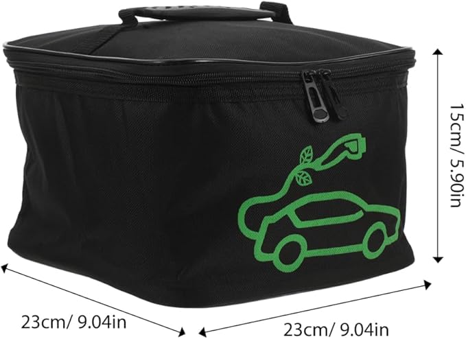 ULTECHNOVO Electric Car Charger Organizer Bag Heavy Duty Waterproof Cable Storage Portable Ev Charging Case for Electric Charging Cables Accessories