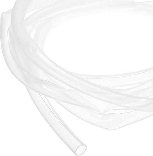 MECCANIXITY 3 m Split Silicone Cable Sleeve Tubing, ID 9mm Clear Split Silicone Tube Cord Organizer Wire Shielding Sheathing Wrap for USB Charge Power Cord Audio Video Cable