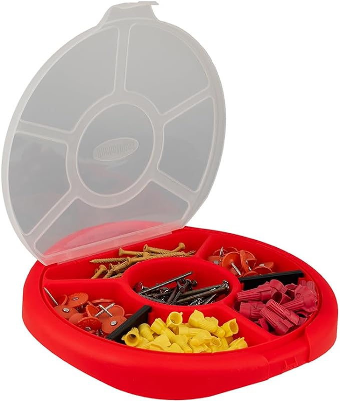 Bucket Boss - Bucket Seat Small Parts Organizer, Bucket Organization (10010) , Red