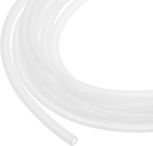 MECCANIXITY 3 m Split Silicone Cable Sleeve Tubing, ID 4mm Clear Split Silicone Tube Cord Organizer Wire Shielding Sheathing Wrap for USB Charge Power Cord Audio Video Cable