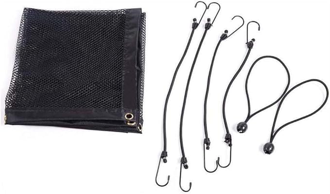 Pet net for car Dog car Fence Barrier Back seat Pet Barrier for Car Safety Net with Hooks and Straps 115 x 62 cm