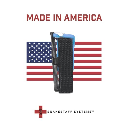 Snakestaff Systems Tourniquet - ETQ Gen 2 Made in The USA | EDC Gear for Trauma Kits, Tourniquet Kits, and Medical Emergency Bags | Blue Trainer (1.5 Inch)