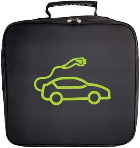 EV Cable Organizer Bag, Jumper Cable Bag, Storage & Organizer for Cables,Cords,and Hoses, Portable EV Chargers Cable Storage Bags, Electric Car Charger Case for EV Cable