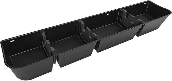 VaultsOnWheels Under Seat Storage Box Fit for Ford F150 2015-2026 SuperCrew/Crew Cab & F250 F350 F450 2017-2026 SuperDuty Accessories, Console Organizer Truck Tool Box Detachable Underseat Organizer