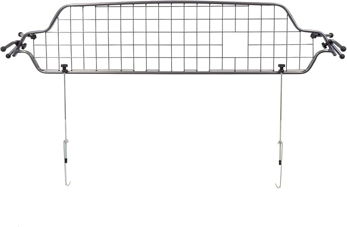 TRAVALL Compatible with Subaru Crosstrek (2017-2023) Dog Car Barrier Guard Custom Fit Heavy Duty Steel Mesh Trunk Divider Safety Travel Premium Luggage Cargo Barrier Backseat Protection