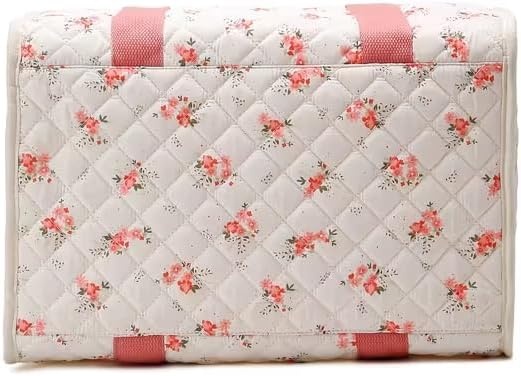 Diaper Caddy Organizer,Cute Floral Nursery Storage Basket,Soft Portable Changing Table Car Caddy Organizer Gift (Floral G)