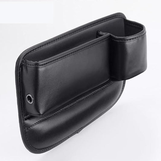 Car Seat Gap Filler for Kia Sportage V 2021 2022 2023 2024 2025, Console Side Storage Box Multifunctional Filler Organizer Car Accessories, co-Pilot Black