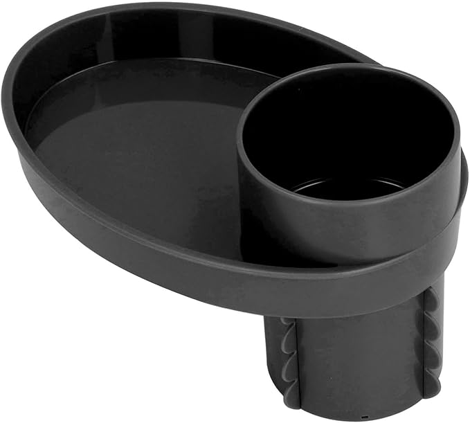 Asixxsix Car Seat Snack Tray, Travel Tray for Kids Car Seat, Stroller, Booster and Anywhere with Cup Holder, Cup Holder Tray for Snacks, Car Seat Tray for Kids Travel, Toddler Road Trip