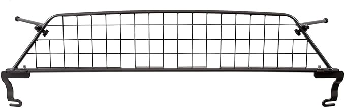 TRAVALL Compatible with Jeep Compass (2020+) Dog Car Barrier Guard Custom Fit Accessory Heavy Duty Steel Mesh Trunk Divider Safety Travel Premium Luggage Cargo Barrier Backseat Protection
