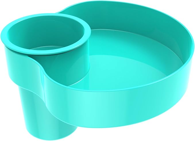 Car Seat Snack Tray (Teal, 1 PACK)