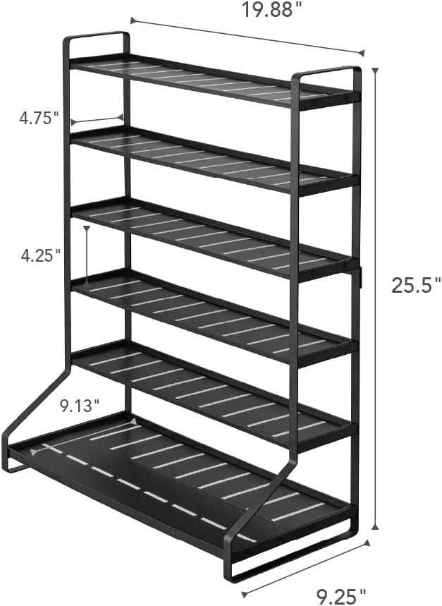 Yamazaki Home Tower Train Storage Display | Hotwheels Model Car Display | Kids Toy Storage - Steel