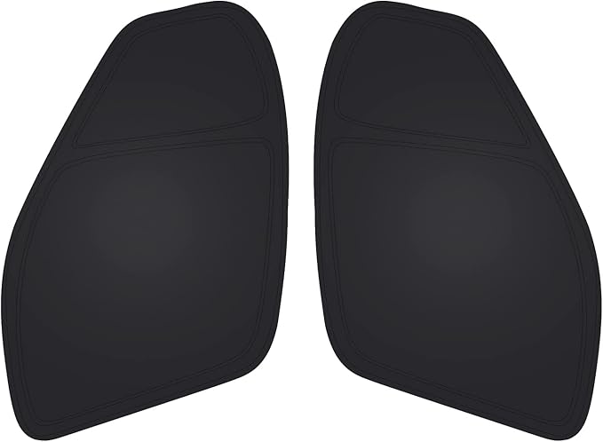 T TGBROS Windshield Sun Shade for Ford Transit 2015-2025 2026 Car Window Shades Thicken UV Block and Blackout Privacy Foldable Sunshades 2PCS Accessories Keep Cool Sun Visor Covers