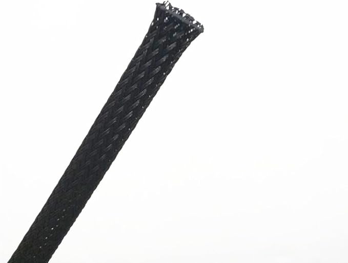 PET Black Cable Sleeve 1/8 inch X 100ft