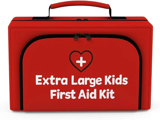 Family First Aid & CPR Kit - Emergency Medical Kit for the Entire Family, Child, Kids, and Youth. Perfect for Camping, Travel, Car, Hiking, Sports, Outdoor, and Home - First Aid Guide Life Safety Pro