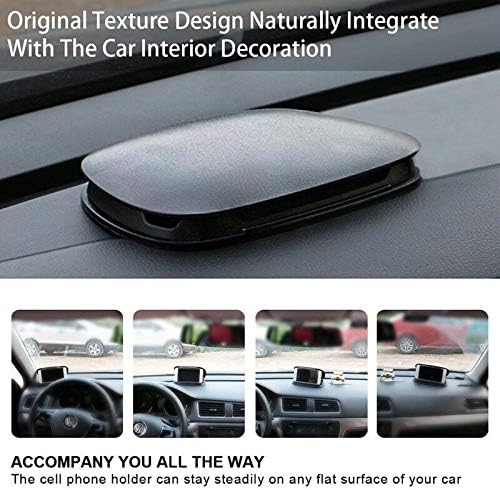 MACHSWON Car Phone Mount, Dashboard Cell Phone Holder, Dash Mount Cell Phone Holder