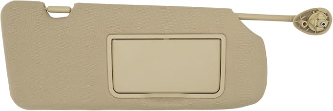NHILES Passenger Right Side Sun Visor Replacement Fits for Honda CR-V 2017-2022 Sunshade Without Light 83230TLAA02ZA Color: Beige
