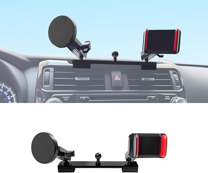 Metal Dashboard Phone Holder Compatible with 2010-2024 Toyota 4Runner Dashboard Magnet Phone Mount for 2023 Toyota 4Runner Accessories(4runner 2010-2024)