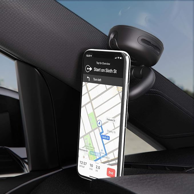 PopSockets Car Phone Mount, Vent Mount, White - White