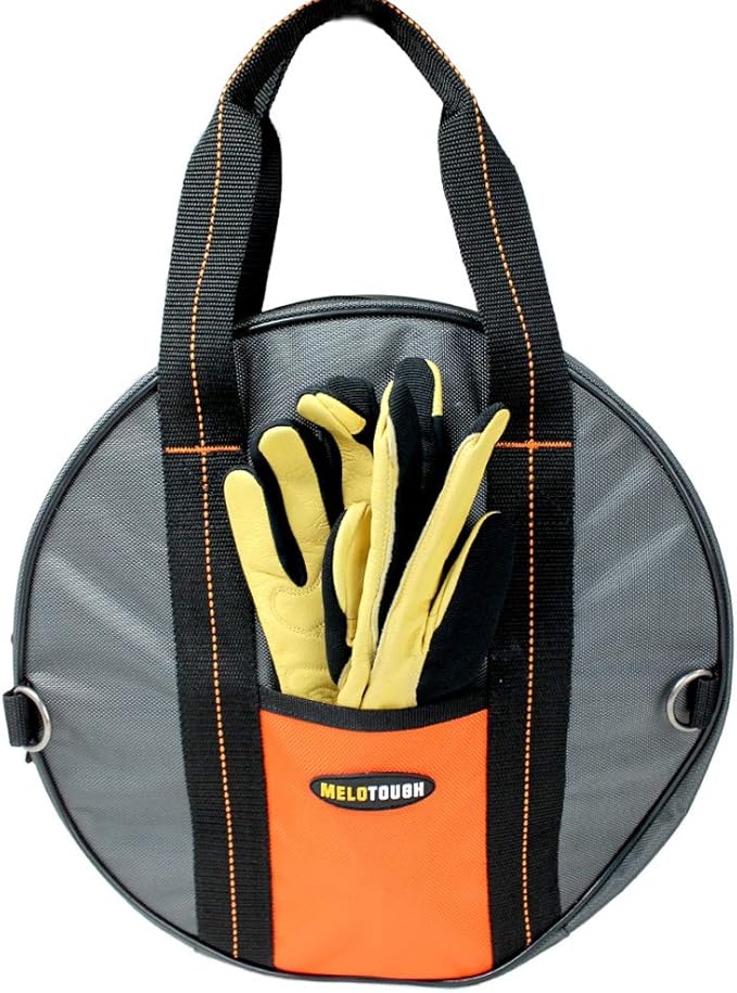 MELOTOUGH Jumper Cable Bag - Tools Cable Bag - Storage & Organizer for Cables, Cords, and Hoses Including EV Charging Cables for Electric Vehicles (2)