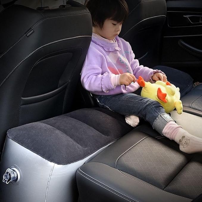 Inflatable Car Air Mattress Back Seat Bed, Universal Back Seat Gap Filler Pad Extender for SUV Camping Sleeping Travel Rest
