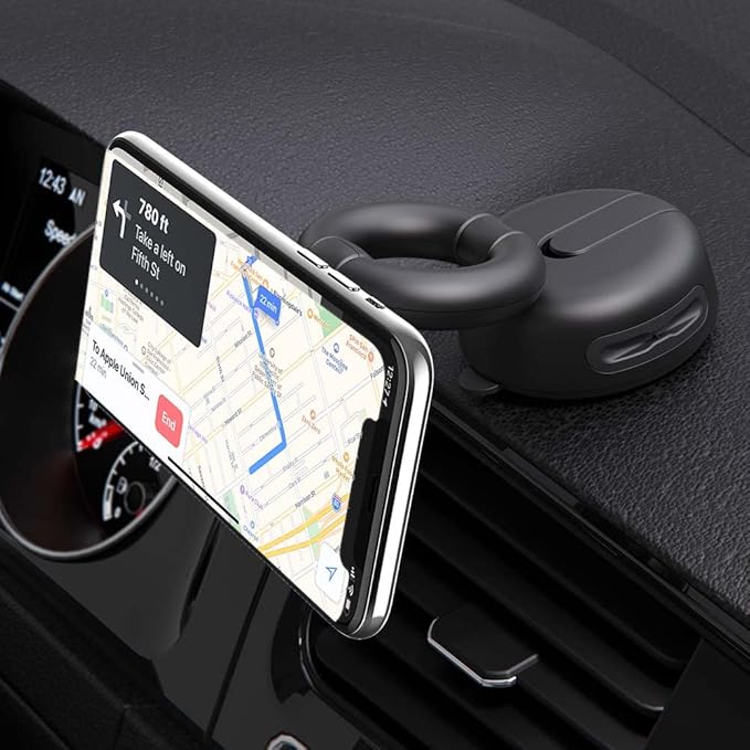 PopSockets Car Phone Mount, Vent Mount, White - White