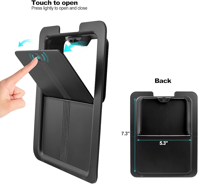 Thenice for 11th Gen Civic Center Console Organizer Armrest Box Tray Glovebox Hidden Storage Compartment Compatible with Honda Civic 2026 2025 2024 2023 2022 Accessories -3PCS