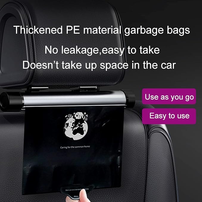 Car Trash Bags with Dispenser