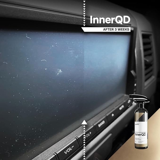 CARPRO InnerQD Car Interior Quick Detailer, Antistatic, Clean Fingerprints, Dust and Inhibit Electrostatic Adhesion of Dust - 500ml (17 fl oz)