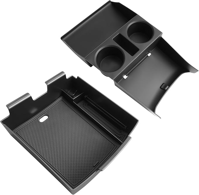 SKTU 2Pack 2025 2026 Tucson Accessories Center Console Organizer for 2025 2026 Hyundai Tucson Limited/Hybrid Console Tray Hyundai Tucson 2025 2026 Accessories 2025 2026 Tucson Lower Console Tray