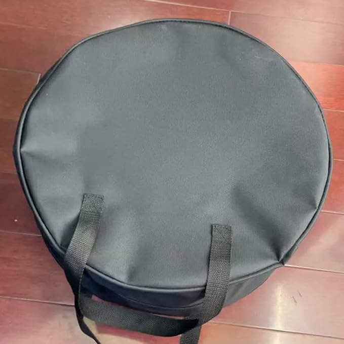 Round Cable Organizer Bag - Heavy Duty Water Resistant Cable Management Storage Bag - Perfect for Jumper Cables, RV Sewer Pipe, EV Charging Cord Storage, Camper and Garden Hoses