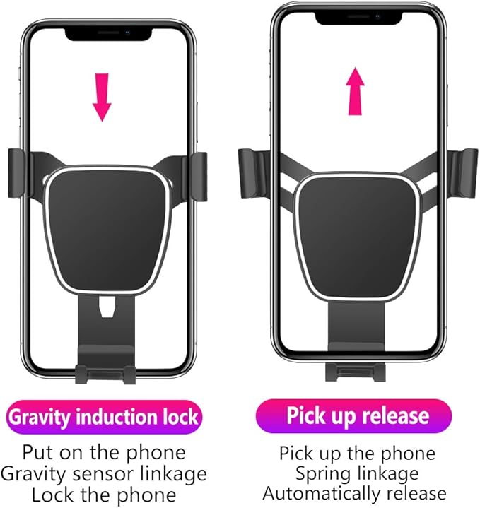 Car Phone Holder Center Console Organizer For Toyota Sienna 2021 2022 2023 2024 Auto Accessories Navigation Bracket Interior Decoration Screen dash board Mobile Cell Mount case 【Not fit Sienna 2025】