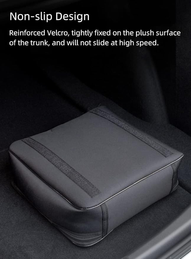 EV Cable Organizer Bag, Jumper Cable Bag, Storage & Organizer for Cables,Cords,and Hoses, Portable EV Chargers Cable Storage Bags, Electric Car Charger Case for EV Cable