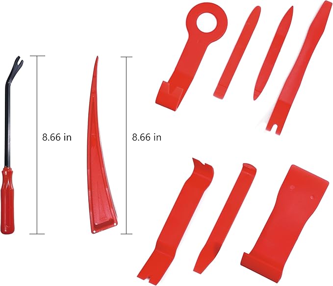 SINKHANUN Multifunctional Car Tool Kit, 18 PCS with Carrying Bag