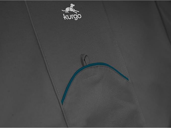 Kurgo Wander Bench Seat Cover, Dog Car Seat Protector, Waterproof & Stain-Resistant, Secure Fit, Charcoal Grey