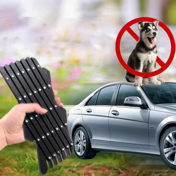 Toddmomy Car Window Pet Fence Portable Pet Barrier Fence Adjustable Enclosure for Dogs and Cats Easy to Install Retractable Design