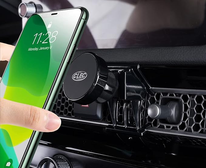 Civic 2025-2022(NOT CRV/Accord/HRV) Magnet Car Phone Holder Stand Apply to 11th Gen,360°Rotation Upgraded in Air Vent/Dashboard Car Phone Mount Custom for Honda Civic Apply to All inch Phone