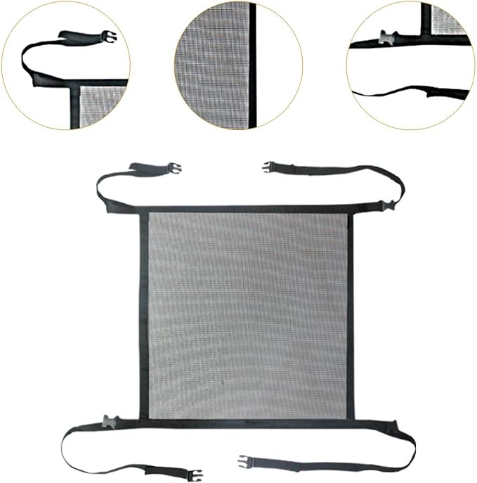 Car Dog Barrier Net Backseat Mesh, Pets Barrier Auto Protection Fence Net, Pets Car Divider Back Seat Barrier Net for Car