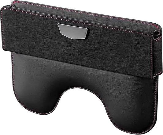 Car Seat Gap Filler Organizer Compatible with Ford Bronco (Sport) Big Bend 2021-2025, Organizer Secure Storage for Small Items Auto Seats Storage Organizers No Drop,Black