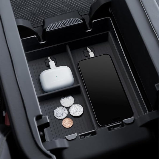 Spigen Console Organizer Tray for Rivian R1T and R1S 2026 2025 2024 2023 2022